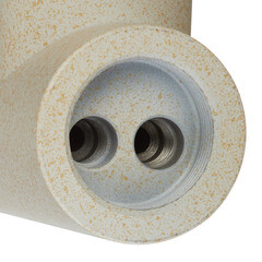 Смеситель для кухни Granula Standart бежевый с высоким изливом однорычажный (ST-4033, БЕЖЕВЫЙ) - фото 4