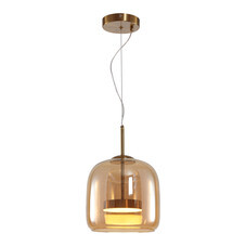 Светильник светодиодный подвесной Arte Lamp Padova 4000К 12 Вт 2 кв.м медь IP20 (A2404SP-23AM)