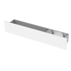 Изображение товара Полка для ванной Flow Skyline с крючками 500х92х90 мм металл белая (Fl-sky-pa50п-б)