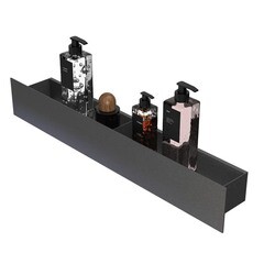 Полка для ванной Flow Skyline 600х92х90 мм металл черная (Fl-sky-m60-ч) - фото 3