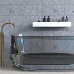 Полка для ванной Flow Skyline 800х92х90 мм металл белая (Fl-sky-m80-б) - фото 2