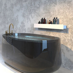 Полка для ванной Flow Skyline 900х92х90 мм металл белая (Fl-sky-m90-б) - фото 5