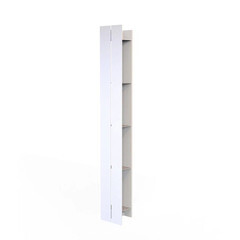 Полка для ванной Flow Skyline пятиярусная с крючками 150х96х1000 мм металл белая (Fl-sky-pr15k-б) - фото 1