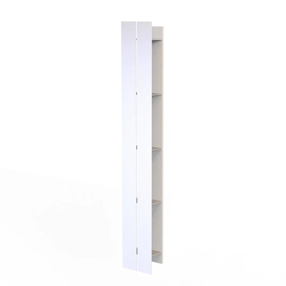 Изображение товара Полка для ванной Flow Skyline пятиярусная 150х96х1000 мм металл белая