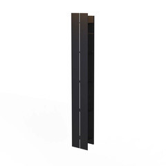 Изображение товара Полка для ванной Flow Skyline пятиярусная 150х96х1000 мм металл черная (Fl-sky-pr15-ч)