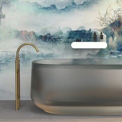 Полка для ванной Flow Round 500х92х90 мм металл белая (Fl-ro-m50-б) - фото 5