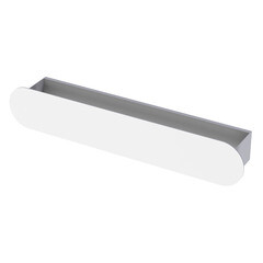 Полка для ванной Flow Round 500х92х90 мм металл белая (Fl-ro-m50-б) - фото 1