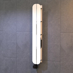 Полка для ванной Flow Round пятиярусная с крючками 150х96х1000 мм металл белая (Fl-ro-p15кр-б) - фото 3