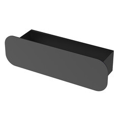 Изображение товара Полка для ванной Flow Radius 300х92х90 мм металл черная (Fl-ra-m30-ч)