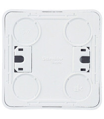 Выключатель Systeme Electric Этюд двухклавишный накладной белый (BA10-002B) - фото 3