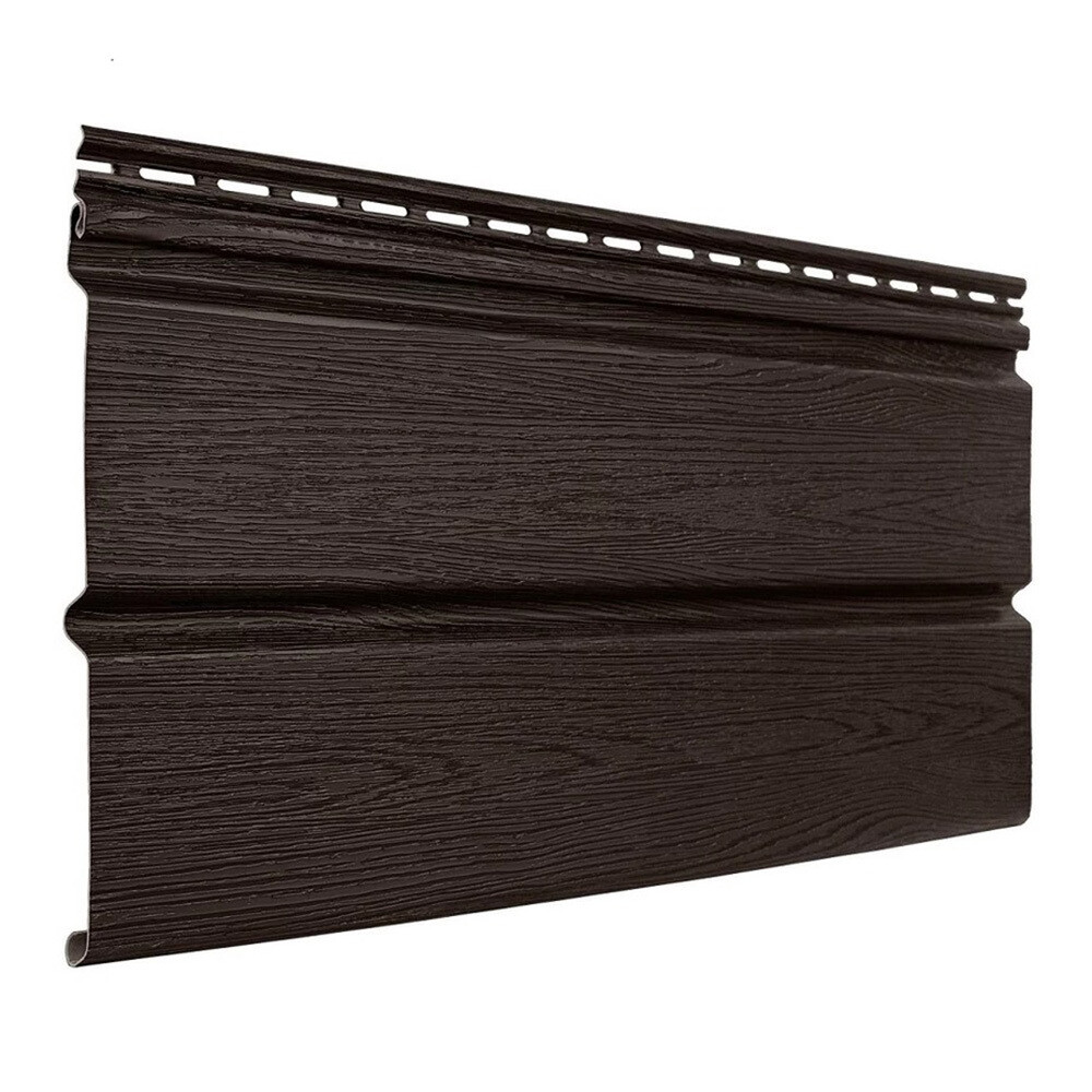 Изображение товара Виниловый сайдинг Tecos Люкс Брус 3660х254 мм бразильская вишня для фасада