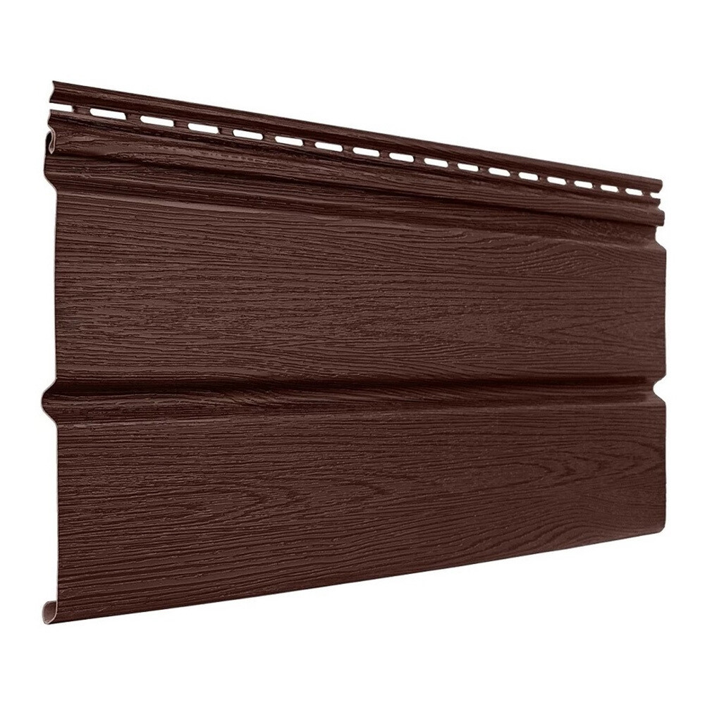 Изображение товара Сайдинг Tecos Люкс Брус 3660х254 мм итальянский орех