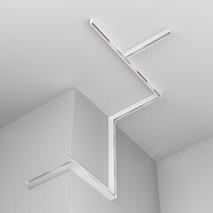 Шинопровод магнитный Maytoni Technical Exility 1 м белый (TRX034-411W) - фото 5