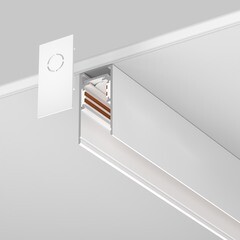 Шинопровод магнитный Maytoni Technical Exility 1 м белый (TRX034-411W) - фото 4