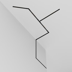 Шинопровод магнитный Maytoni Technical Exility 1 м черный (TRX034-421B) - фото 2