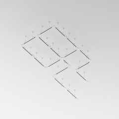 Шинопровод трехфазный Maytoni Technical Trinity 2 м белый (TRX005-312W) - фото 2