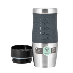 Термокружка 380 мл Master House Vancouver серая - фото 2