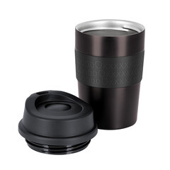 Термокружка 360 мл Master House Melbourne коричневая - фото 3