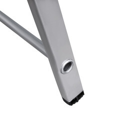 Стремянка алюминиевая 7 ступеней 130 мм с лотком органайзером 1,47 м Новая высота - фото 4