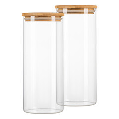 Банка стеклянная Master House Тауэр 1,5 л с крышкой (2 шт.) - фото 1