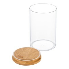 Банка стеклянная Master House Тауэр 1 л с крышкой (2 шт.) - фото 2