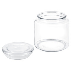 Банка стеклянная Master House Паунчи 1,45 л с крышкой - фото 1