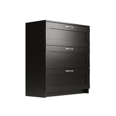 Изображение товара Комод Шведский Стандарт Сириус 412х782х946 мм 3 ящика дуб венге