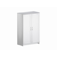 Изображение товара Тумба Шведский Стандарт Сириус 412х782х1234 мм 2 двери белый
