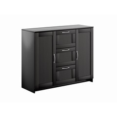 Изображение товара Тумба Шведский Стандарт Сириус 412х1171х946 мм 2 двери 3 ящика дуб венге