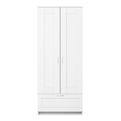 Изображение товара Шкаф Шведский Стандарт Сириус 502х782х1900 мм 2 двери 1 ящик белый