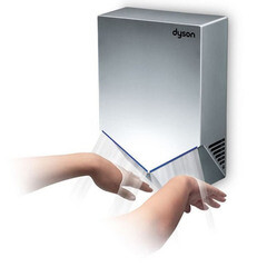 Сушилка для рук Dyson Airblade высокоскоростная 1000 Вт никель (307170-01) - фото 6