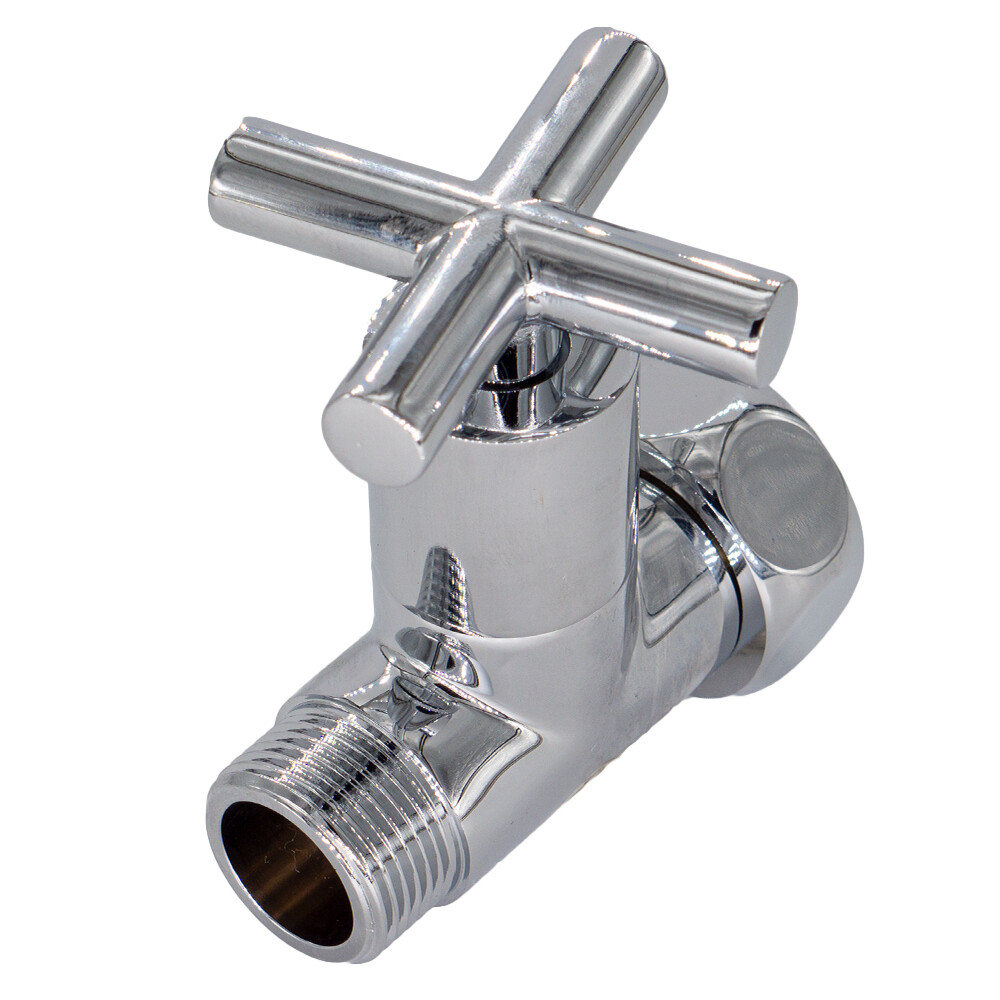 Изображение товара Вентиль латунный СТМ Термо 1/2 ВР х 1/2 НР для полотенцесушителя