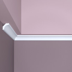 Угол внешний из экополимера ударопрочный 20х20х2000 мм Bello Deco XPS У3 - фото 1