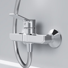 Смеситель для душа без излива AM.PM X-Joy хром без лейки однорычажный (F85A20000) - фото 16