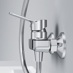 Смеситель для душа без излива AM.PM X-Joy хром без лейки однорычажный (F85A20000) - фото 12