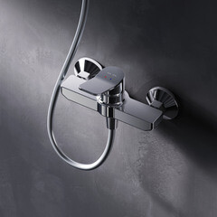 Смеситель для душа без излива AM.PM X-Joy хром без лейки однорычажный (F85A20000) - фото 11