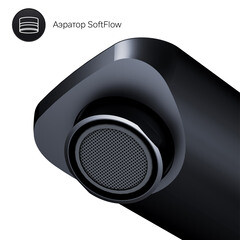 Смеситель для раковины высокий AM.PM X-Joy нажимной черный (F85A92522) - фото 8