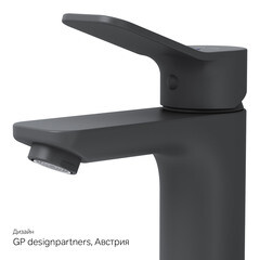 Смеситель для раковины AM.PM X-Joy однорычажный черный (F85A02122) - фото 3