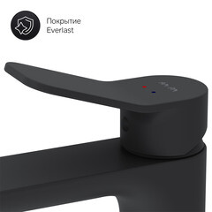 Смеситель для раковины AM.PM X-Joy однорычажный черный (F85A02122) - фото 8