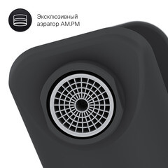 Смеситель для раковины AM.PM X-Joy однорычажный черный (F85A02122) - фото 7