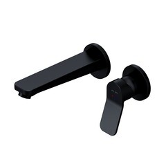 Смеситель для раковины встраиваемый AM.PM X-Joy однорычажный черный (F85A72622)