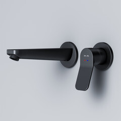 Смеситель для раковины встраиваемый AM.PM X-Joy однорычажный черный (F85A72622) - фото 5