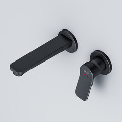 Смеситель для раковины встраиваемый AM.PM X-Joy однорычажный черный (F85A72622) - фото 10