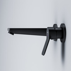 Смеситель для раковины встраиваемый AM.PM X-Joy однорычажный черный (F85A72622) - фото 9