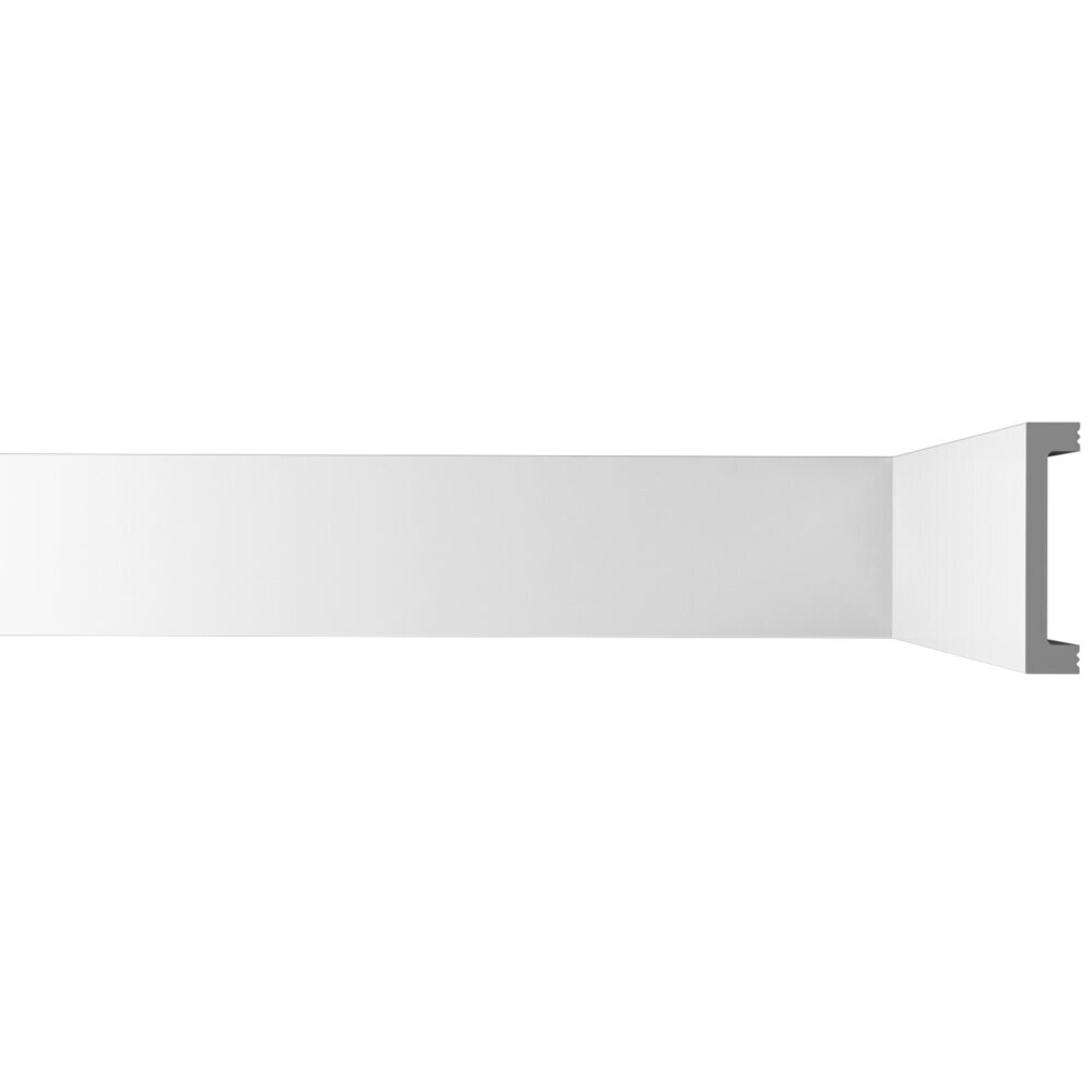 Молдинг из экополимера ударопрочный 70х15х2000 мм под покраску Bello Deco XPS M 17 белый