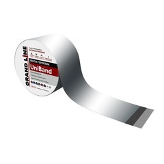 Изображение товара Лента гидроизоляционная Grand Line серебристая 3 м х 5 см