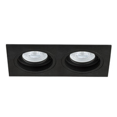 Изображение товара Светильник встраиваемый GU10 поворотный черный 70 Вт IP20 Arte Lamp Tarf (A2178PL-2BK)