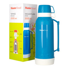 Термос 2 л Master House Венеция синий - фото 2