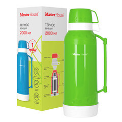 Термос 2 л Master House Венеция зеленый - фото 3