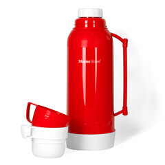 Термос 2 л Master House Венеция красный - фото 3